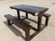 METAL PICNIC TABLE