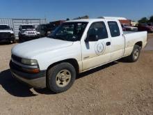 2002 CHEVROLET SILVERADO 1500 EXT CAB TRUCK