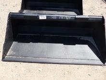 QUICK ATTACH 66" SKID STEER BUCKET