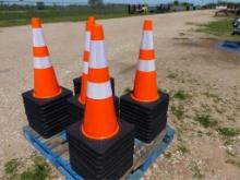 50 SAFETY HIGHWAY CONES