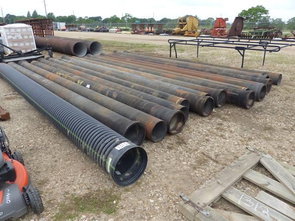 CORRUGATED CULVERT DRAIN PIPE 20' X 12"