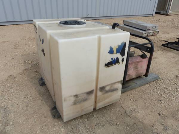 HYDRO TEK PRESSURE WASHER ON SKID W/TANK