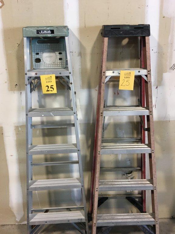 (1) 6' GORILLA ALUMINUM A-FRAME LADDER AND