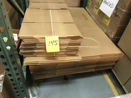 LOT CONSISTING OF: ASSORTED SIZED CARDBOARD BOXES (OVER 1000+ PIECES) ASSORTED SIZES