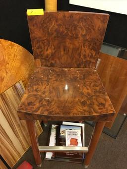 LOT CONSISTING OF: ROSEWOOD TOPPED PEDESTAL