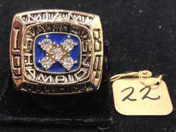 1984 MIAMI DOLPHINS AFC CHAMPIONSHIP RING (REPLICA)