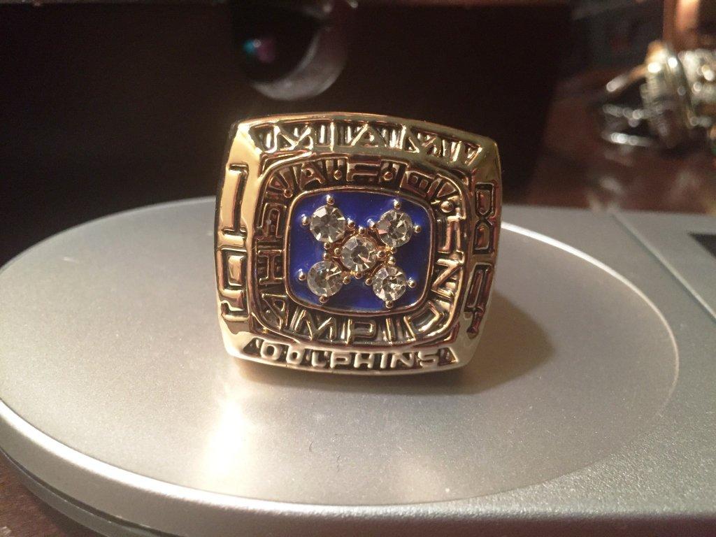 1984 MIAMI DOLPHINS AFC CHAMPIONSHIP RING (REPLICA)