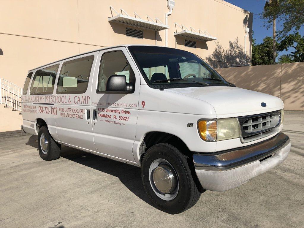 2002 FORD ECONOLINE E350 EXTENDED BUS/VAN