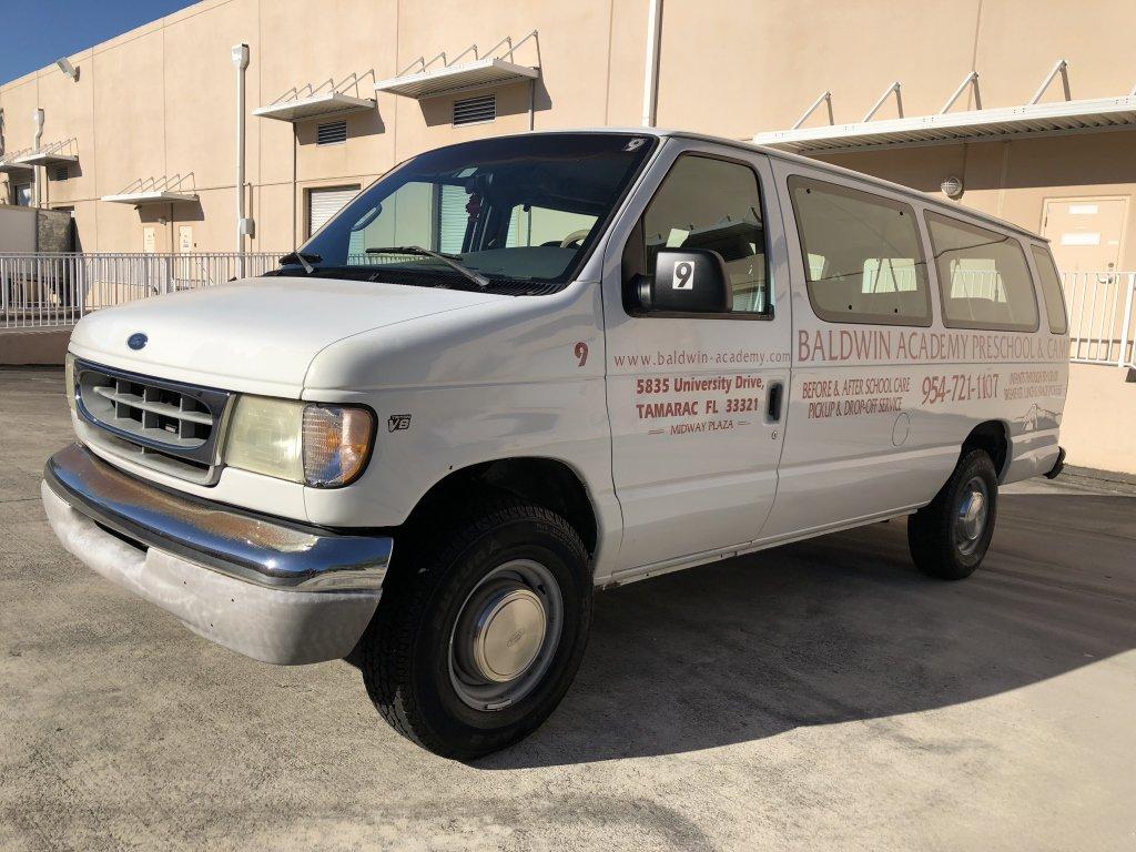 2002 FORD ECONOLINE E350 EXTENDED BUS/VAN