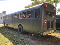 2006 INTERNATIONAL 3000 CUSTOM LUXURY SCHOOL BUS, DT466 DIESEL ENGINE W/ALLISON TRANSMISSION