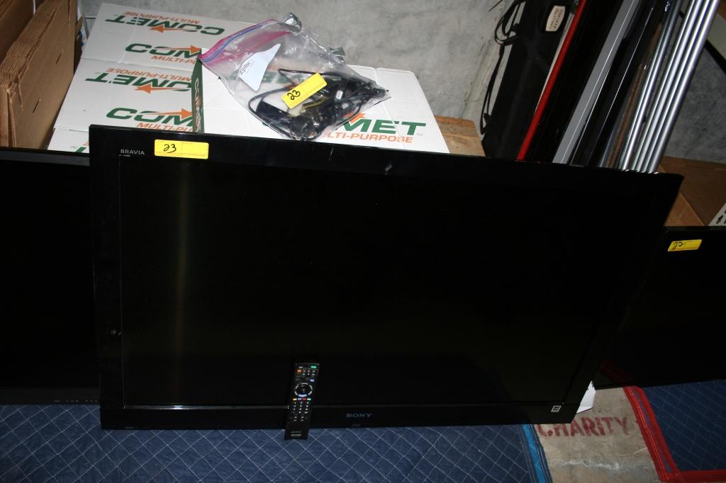 46" SONY BRAVIA KDL-46EX701 FLAT SCREEN TV INCLUDES POWER CORD AND REMOTE CONTROLLER