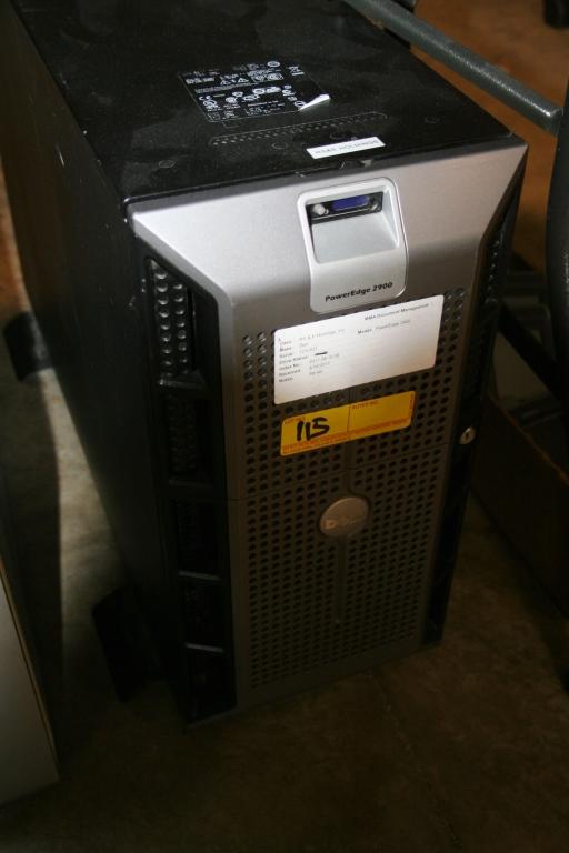 DELL POWEREDGE 2900 TOWER SERVER (NO HARD DRIVES OR POWER CORDS)