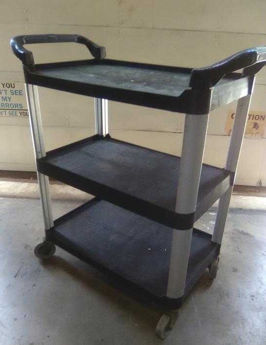 PLASTIC ROLLING CART