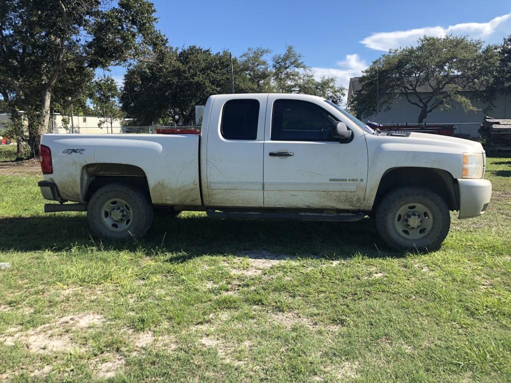 2009 CHEVROLET SILVERADO 2500HD LT1 EXTENDED CAB 4WD