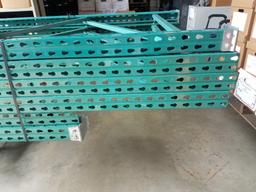 SECTIONS OF TEARDROP PALLET RACKING