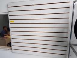 LOT CONSISTING OF: (3) HANGING SLAT BOARDS WITH HANGING ACCESSORIES