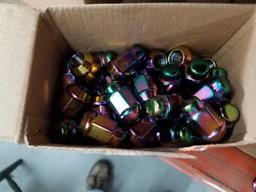 LOT CONSISTING OF: APPROX. (7,800+) ACORN BULGE LUG NUTS IN VARIOUS SIZES & STYLES