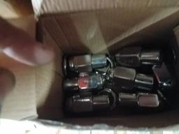 LOT CONSISTING OF: APPROX. (1,000+) MAG LUG NUTS & MAG DUPLEX DOME LUG NUTS