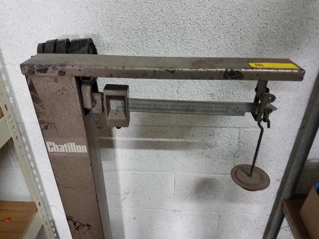 CHATILLON 1000 LB. CAPACITY BALANCE BEAM SCALE