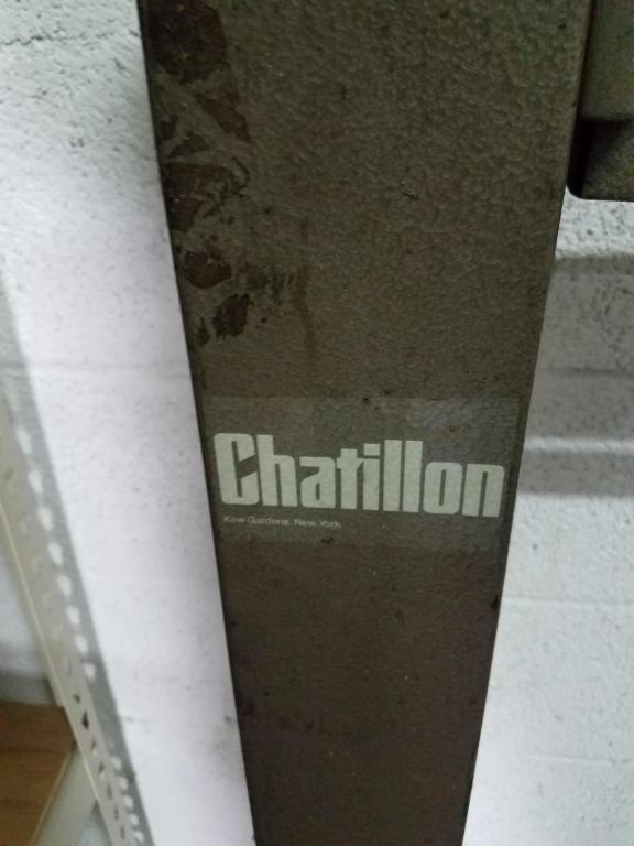 CHATILLON 1000 LB. CAPACITY BALANCE BEAM SCALE