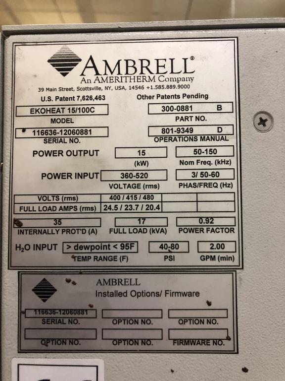 AMBRELL COMPLETE FOUNDRY SYSTEM