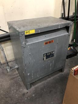 TRANSFORMER 460 VOLTS, 3 PHASE