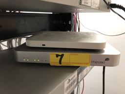 MERAKI FIREWALL MODEL #MX60 INCLUDES MERAKI MODEL #MR12 WIRELESS ACCESS POINT