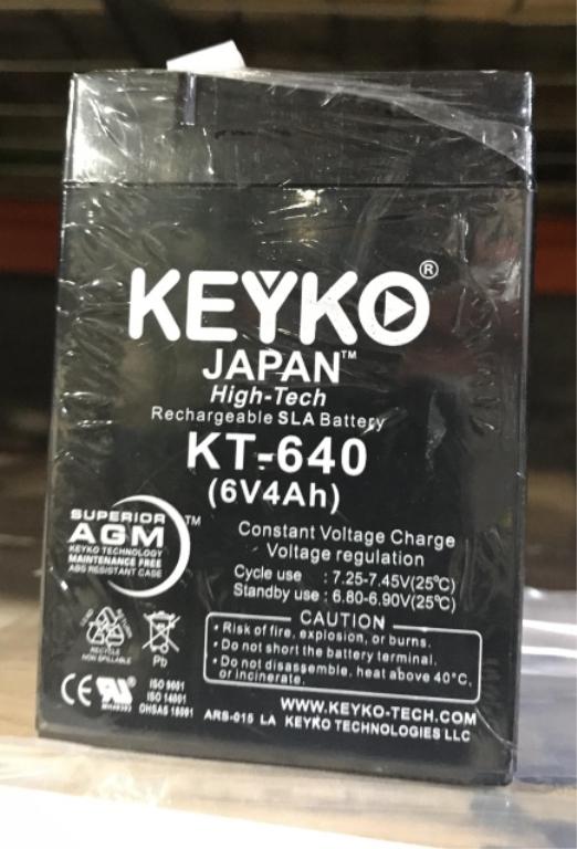 LOT CONSISTING OF 500 KEYKO BATTERIES