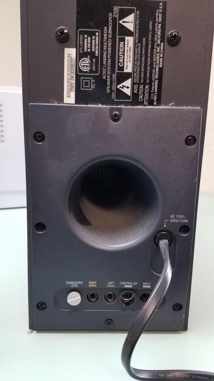 ALTEC LANSING POWERED COMPUTER SPEAKER SYSTEM