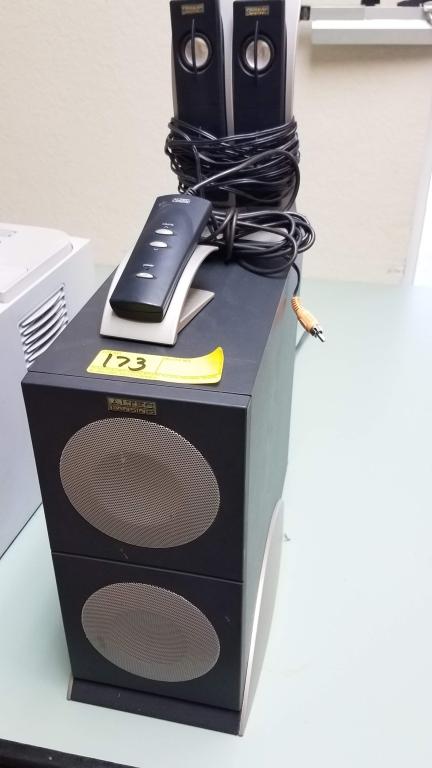 ALTEC LANSING POWERED COMPUTER SPEAKER SYSTEM