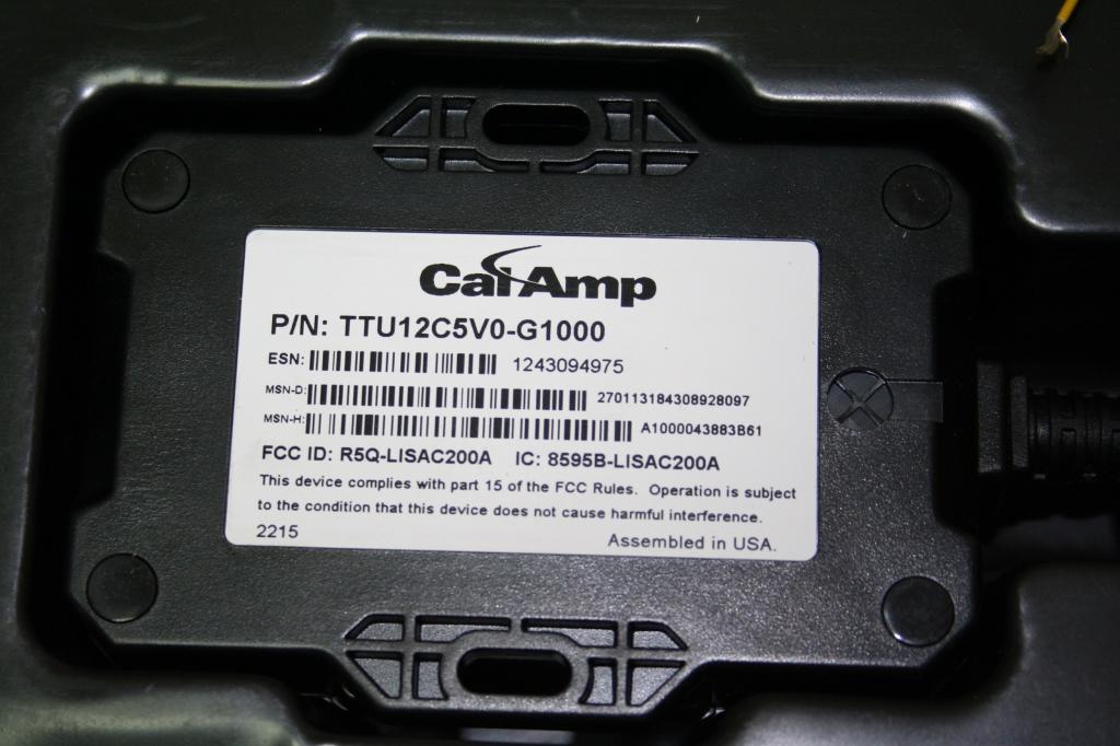 LOT CONSISTING OF CAL AMP VEHICLE TRACKING DEVICES