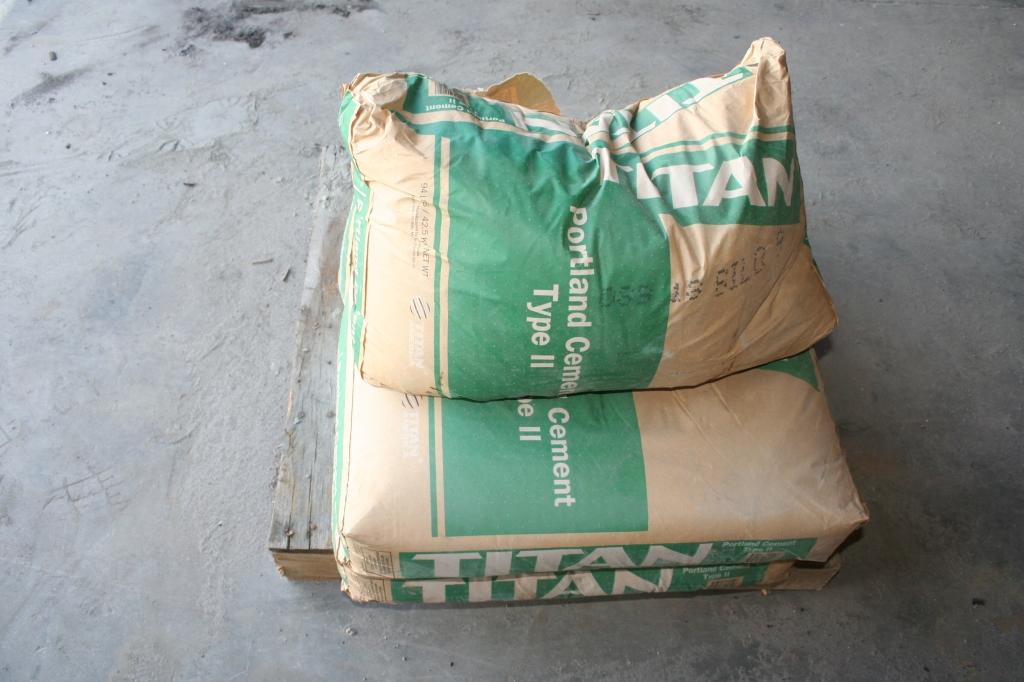 LOT CONSISTING OF (4) BAGS OF PORTLAND CEMENT