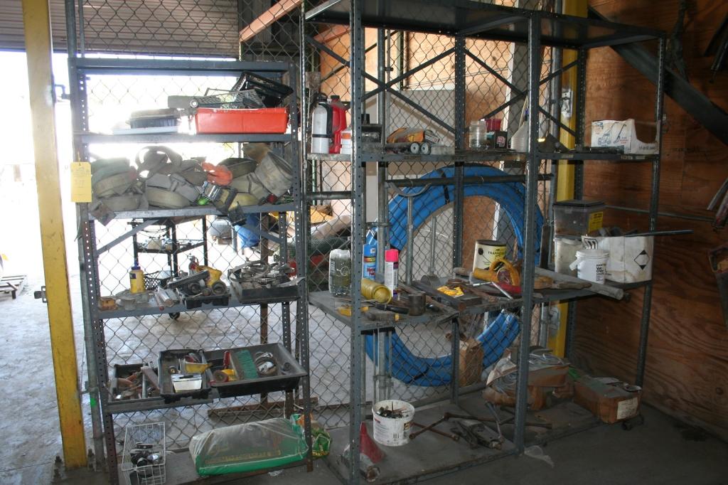 LOT CONSISTING OF (3) METAL SHELVING UNITS