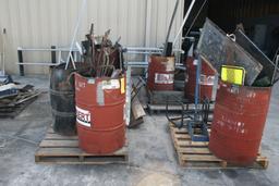 LOT CONSISTING OF (7) BARRELS OF SCRAP METAL