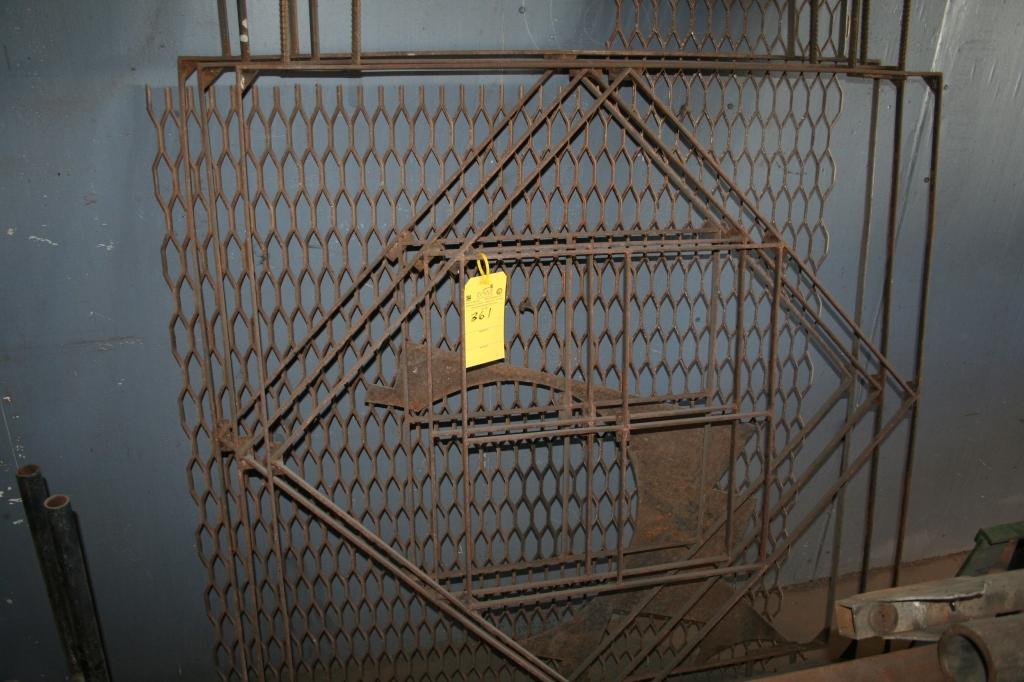 LOT CONSISTING OF (4) STEEL GRATES