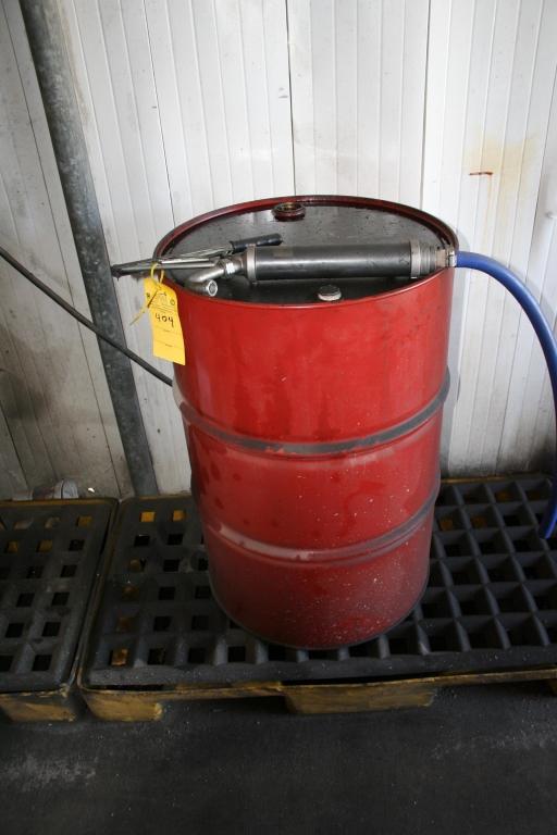 55 GALLON DRUM WITH PUMP