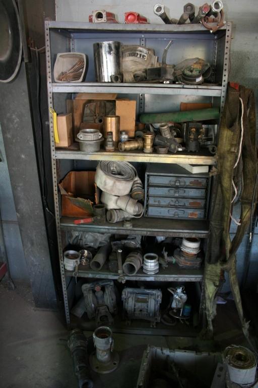 LOT CONSISTING OF (3) SHELVING UNITS WITH CONTENTS