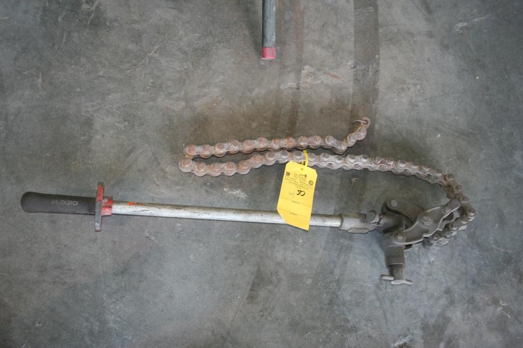 RIGID CAST IRON PIPE CUTTER