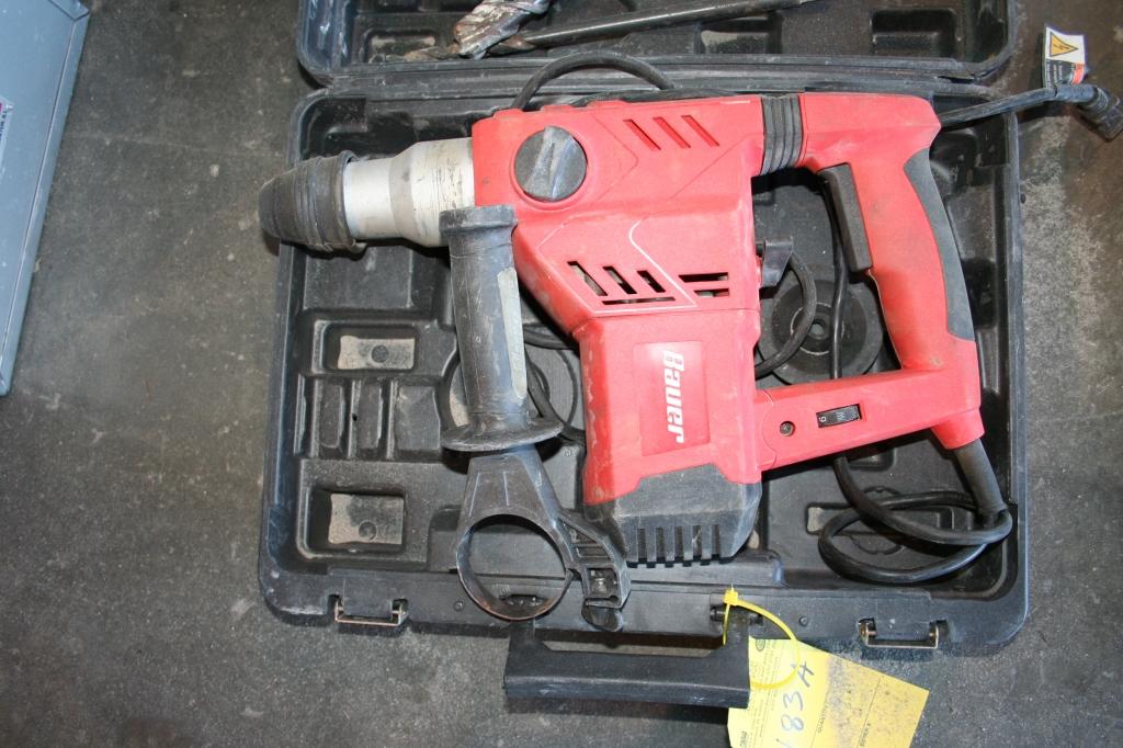 BAUER VARIABLE SPEED HAMMER DRILL