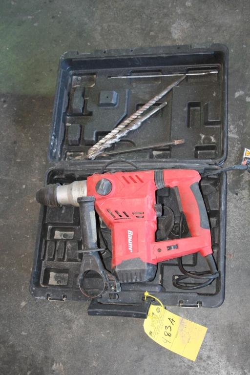 BAUER VARIABLE SPEED HAMMER DRILL