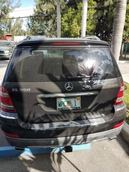 2008 MERCEDES BENZ GL550 SUV