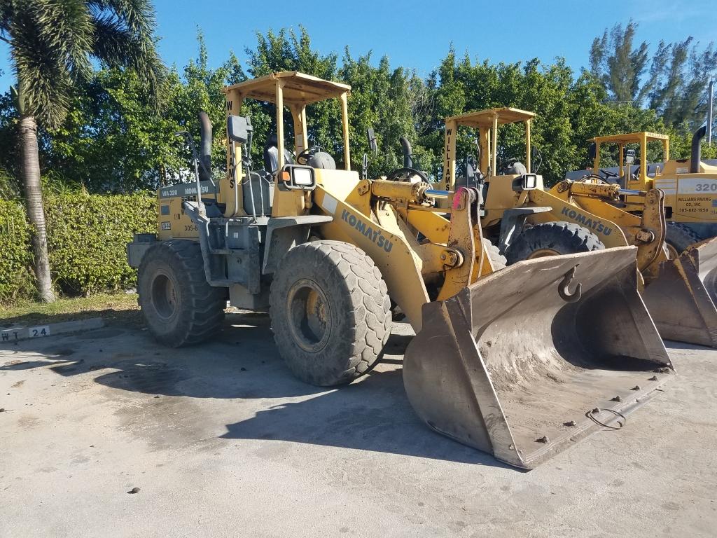 2003 KOMATSU FRONT END LOADER LOADER MODEL WA320-3