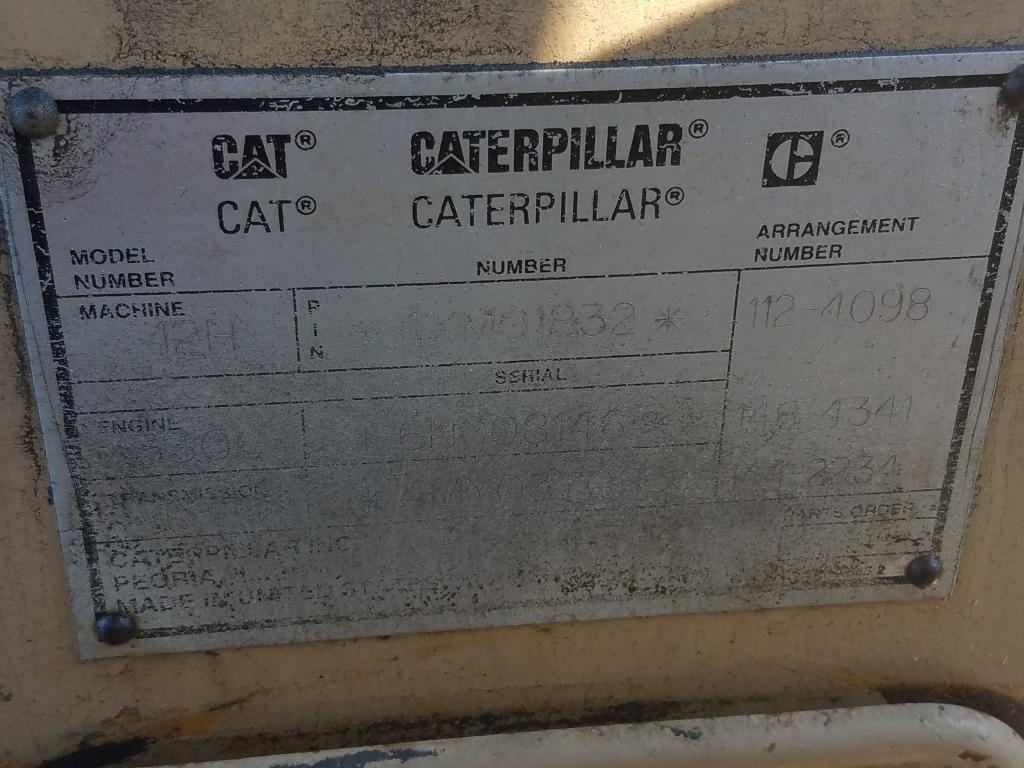 1998 CATERPILLAR GRADER