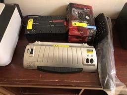 LOT CONSISTING OF: SCOTCH LAMINATOR MODEL TL901