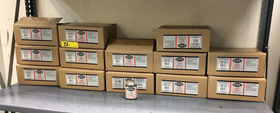 CASES OF BESTINE SOLVENT AND THINNER (12 PER BOX)
