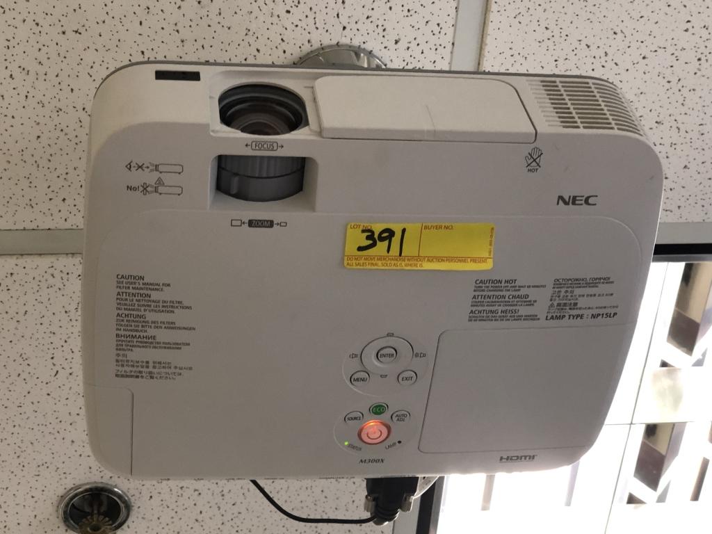 NEC PROJECTOR (MODEL # NP-M300X)