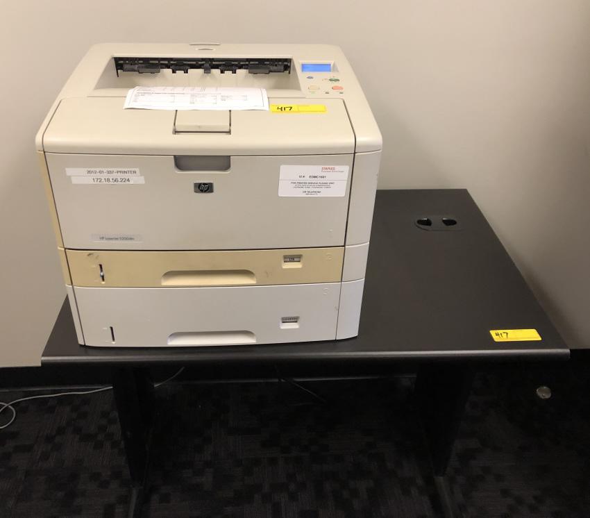 HP LASERJET PRINTER (MODEL # 5200DTN) INCLUDES