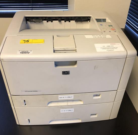 HP LASERJET PRINTER (MODEL # 5200TN)