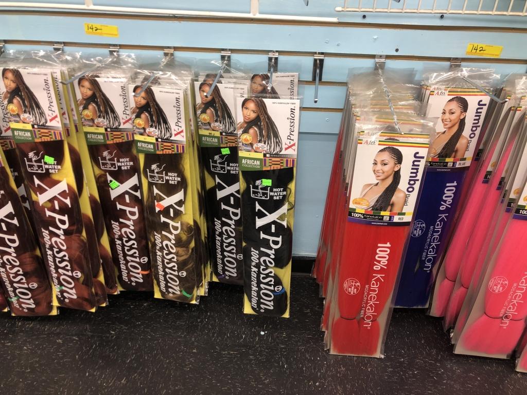 ASSORTED BRANDS AND TYPES OF BRAIDS: BOBBI BOSS JUMBO BRAIDS, VIVICA A. FOX JUMBO BRAIDS,