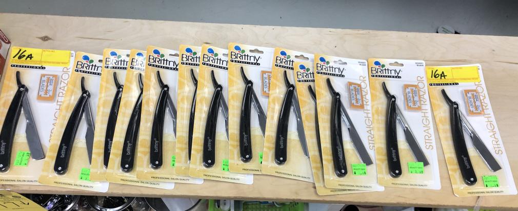 BRITTNY PROFESSIONAL STRAIGHT RAZORS